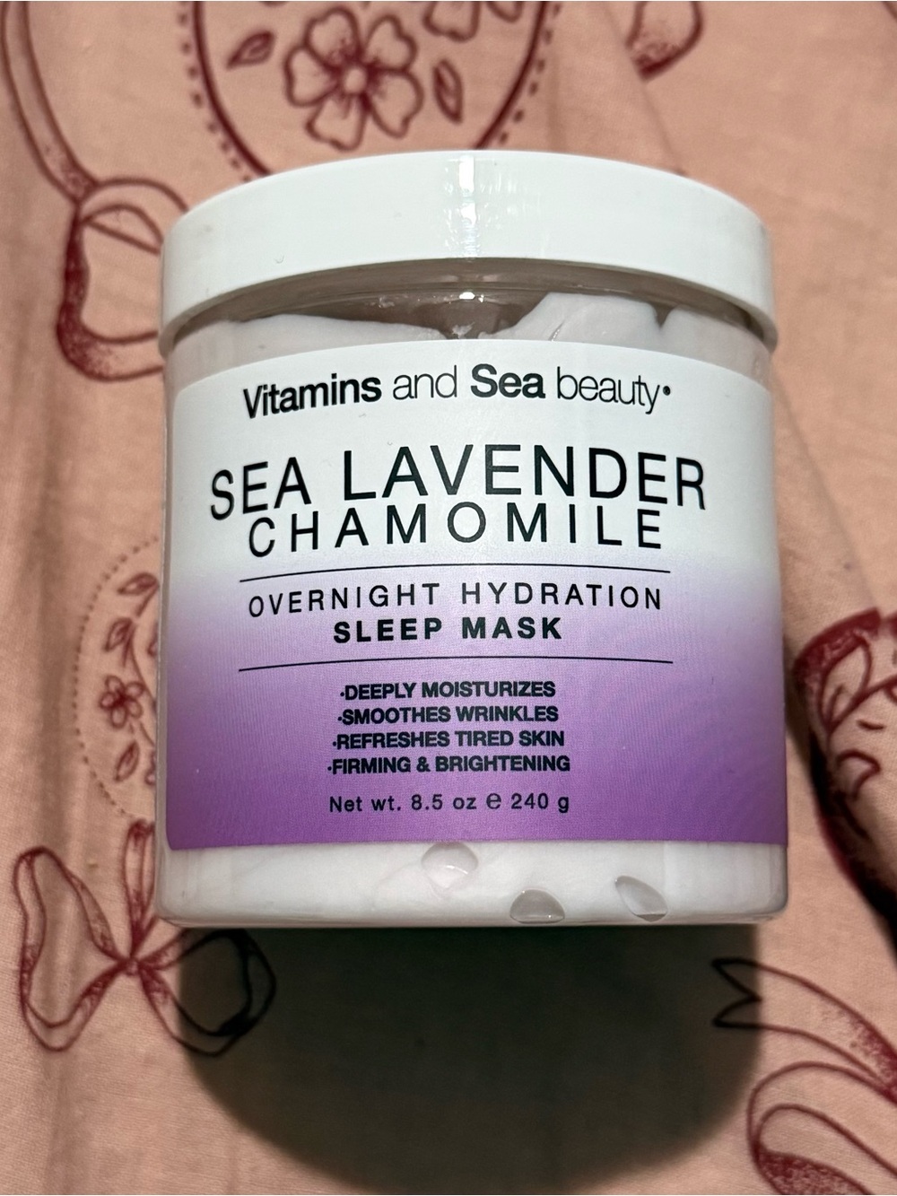 Vitamins and Sea Beauty Overnight Hydration Sleep Mask